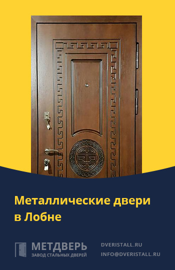 Металические двери в Лобне от компании «Метдверь»